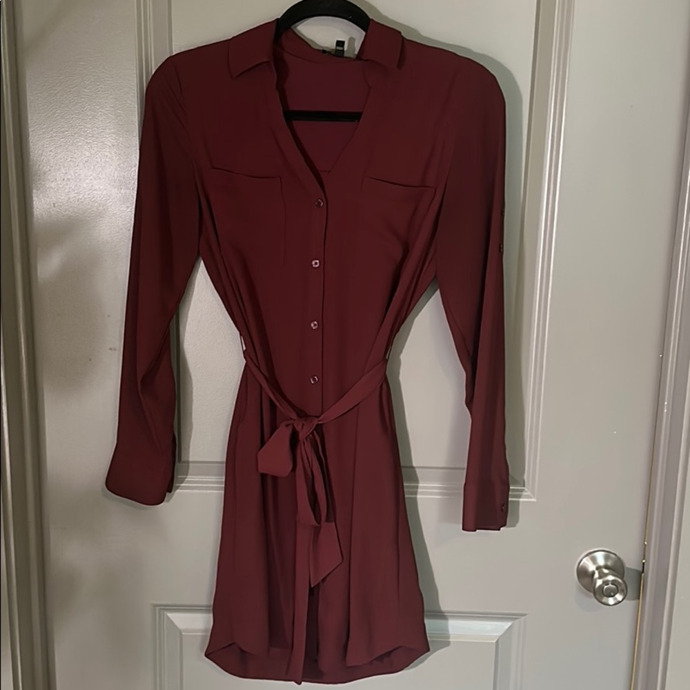 Express Portofino Shirt Dress